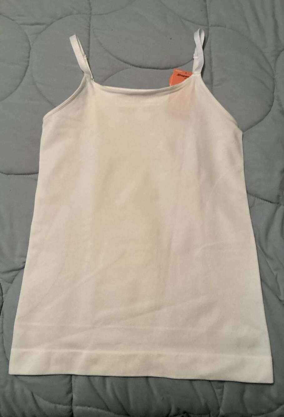 Shapermint Scoop Neck Cami Size L White All Day Every Day Z133